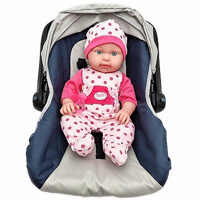 Woopie Doll Clothes Mega komplekt Body ülikond Beebi riidest mütsi mähe 43-46 cm