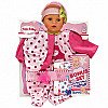 Woopie Doll Clothes Mega komplekt Body ülikond Beebi riidest mütsi mähe 43-46 cm