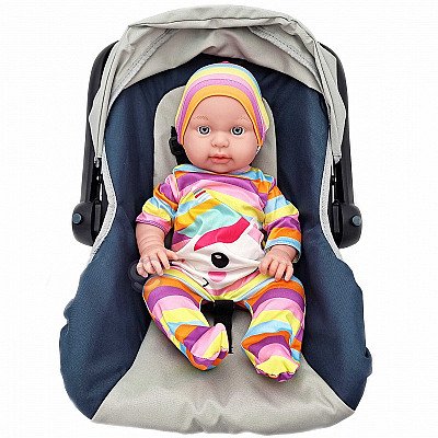 Woopie Kūdikių Drabužėlių Rinkinys Bodysuit Unicorn Cap 43-46 cm.