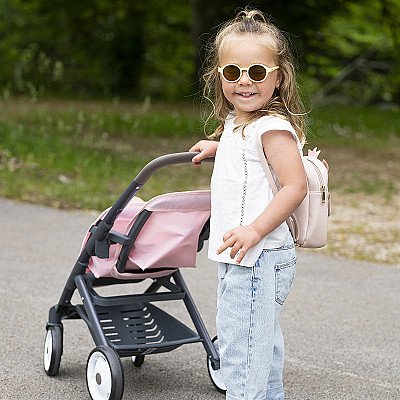 Smoby Maxi Cosi Quinny Lėlių Vežimėlis Dvynukams