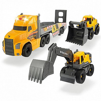 Volvo traktor 70 cm. ehitusmasinatega