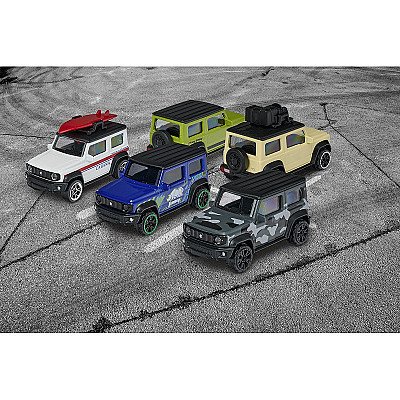 Majorette 5 Suzuki Jimny autokomplekt