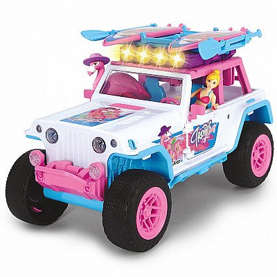 Dickie Playlife Jeep Pink Drivez Flamingo 22cm