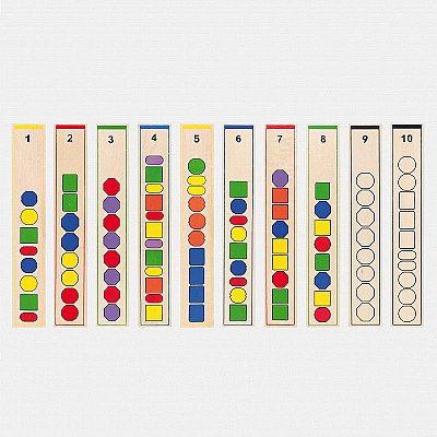 Viga Educational Wooden Game Logic Beads 104 tk.