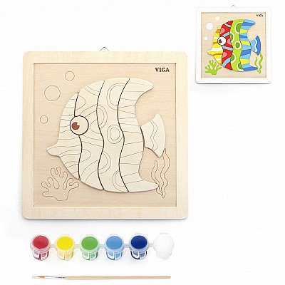 Viga DIY Creative Kit Painting Fish