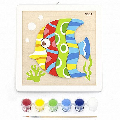 Viga DIY Creative Kit Painting Fish