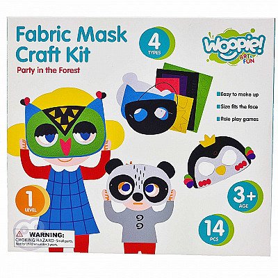 Woopie Art & Fun Creative DIY maski komplekt 4 tk.