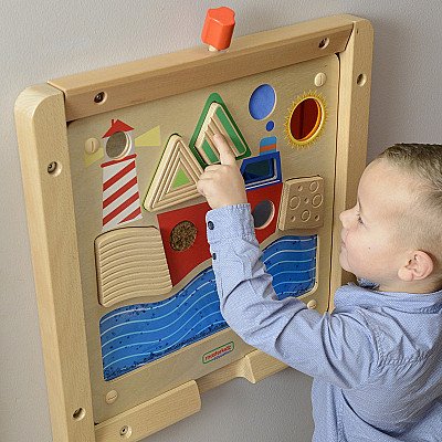 Masterkidz Sensory Educational Board Sailing Ocean