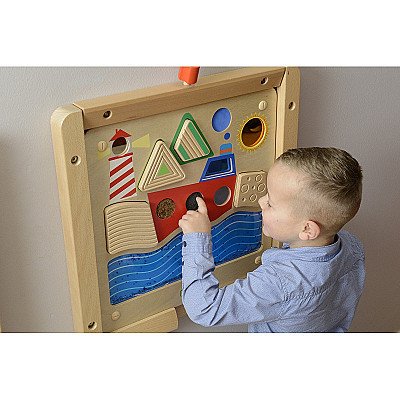 Masterkidz Sensory Educational Board Sailing Ocean