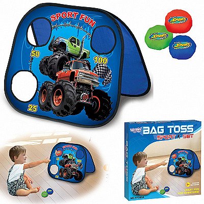 Whoopie Target Toss Arkaadmäng Monster Truck lastele