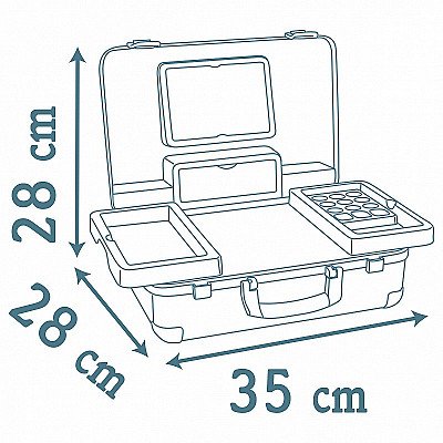 Smoby Little Makeup Artist My Beauty Suitcase Ilusalongi komplekt