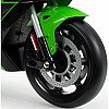 Injusa Kawasaki Ninja mootorratta 12V aku MP3 tuled täispuhutavad rattad