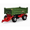 Rollytrailer kaheteljeline haagis Rolly Multi Green