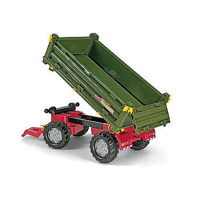 Rollytrailer kaheteljeline haagis Rolly Multi Green