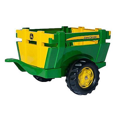 Rollyjunior pedaalitraktor John Deere koos haagisega