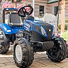 Falk Pedaaltraktor New Holland suur koos haagisega alates 3 aastast