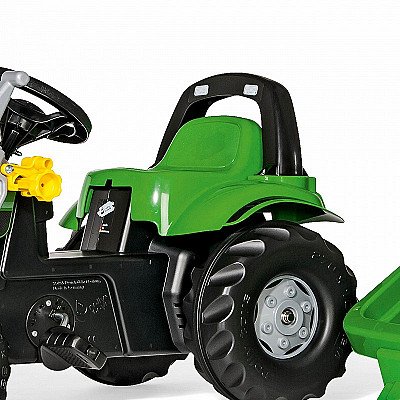 Deutz-Fahr Kid Traktor koos haagise ja tõstukiga