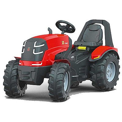 X-Track pedaaltraktor kopa ja vaiksete ratastega Premium 3-10 aastat