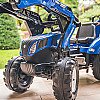 Falk Tractor New Holland Pedal Blue koos haagisega alates 3 aastast