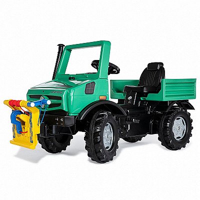 Vintsiga pedaaliga veoauto Mercedes-Benz Unimog