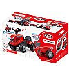 Falk Traktorius Baby Massey Ferguson Raudonos Spalvos Su Priekaba Acc. Nuo 1 Metų