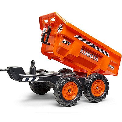 Falk Kubota oranž traktor koos haagisega