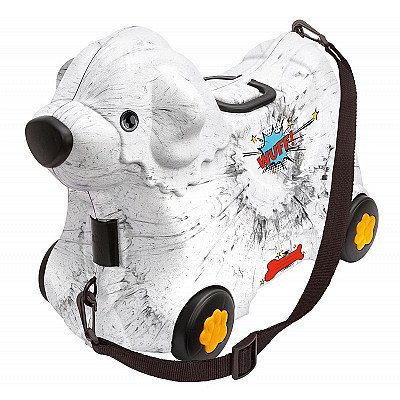 Big Riding Lagaminas Bobby Trolley White