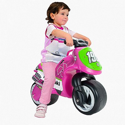 Balansinis motociklas Injusa Pink Baby Jogger