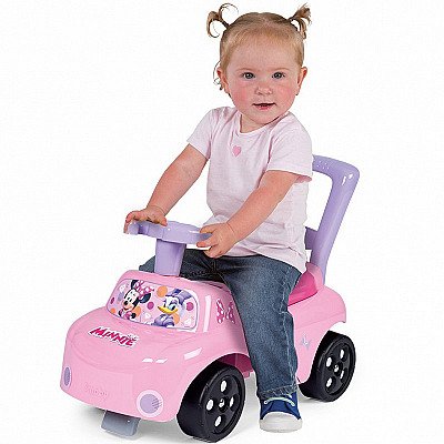 Smoby Minnie Push Ride roosa