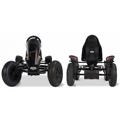 Berg Pedal Gokart Black Edition Bfr täispuhutavad rattad alates 5/6 aastast kuni 100 kg