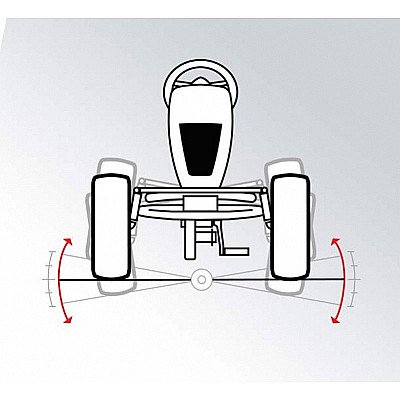 Berg Pedal Kart X-Plore Bfr täispuhutavad rattad vanuses 5 aastat kuni 100 kg