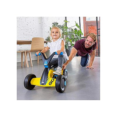 Berg Pedal Rider Go² Sparx Yellow Karting 2-in-1