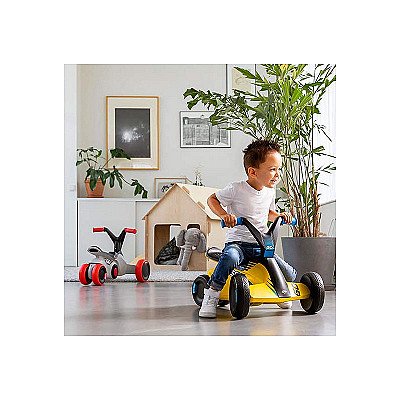 Berg Pedal Rider Go² Sparx Yellow Karting 2-in-1