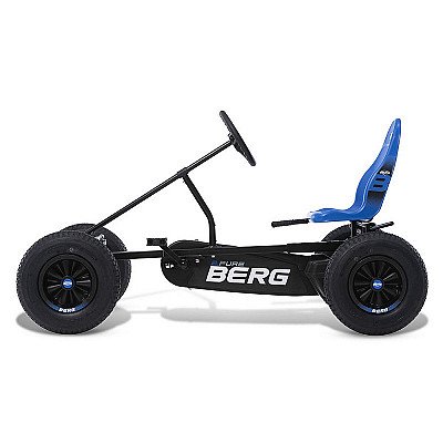 Berg Pedal Karting Xl B.pure Blue Bfr täispuhutavad rattad vanuses 5 aastat kuni 100 kg