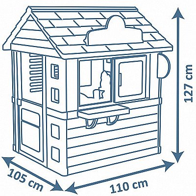 Smoby Garden House jäätisekohvik Sweety Corner