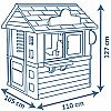 Smoby Garden House jäätisekohvik Sweety Corner