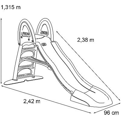 Feber veeliumägi Aia liumägi 238 cm Lastele