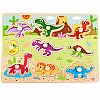 Laste puidust pusle Dinosaurs Tooky Toy