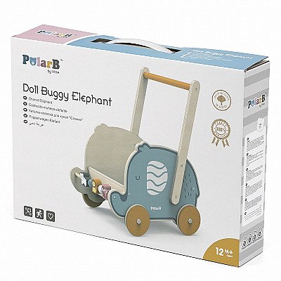 Puidust Pusher Elephant 2in1 Viga