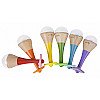 Rainbow Maracas puidust instrument