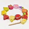 Classic World Wooden Blocks Fruits 13 tk.