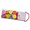 Classic World Wooden Blocks Fruits 13 tk.