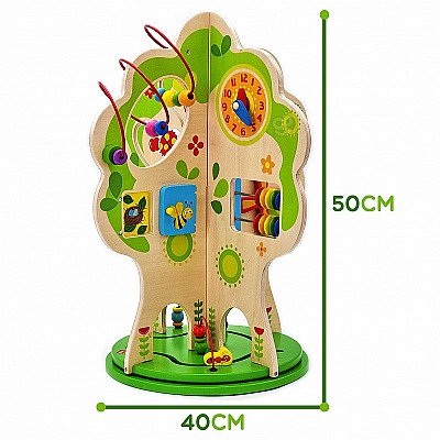Tooky mänguasi suur õppetegevuse puu Multifunktsionaalne puu