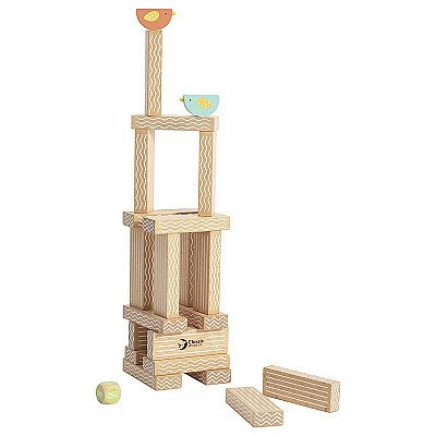 Hariv puidust mäng – Bird Stacking Classic World