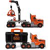 Kolm-ühes Black Decker Tools Truck Crane 60 Acc.