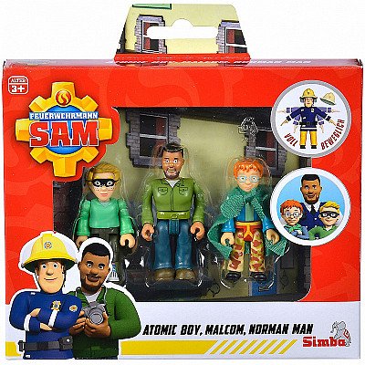 Simba Fireman Sam 3 figuuri komplekt