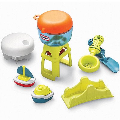 Little Tikes Smėlio Dėžės Vandens Stalas Su Skėčiu