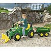 Rollytrailer kallurhaagis Halfpipe John Deere