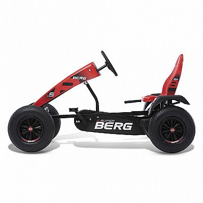 Berg Gokart pedaalid Xl B.super Red Bfr täispuhutavad rattad alates 5 aastast kuni 100 kg