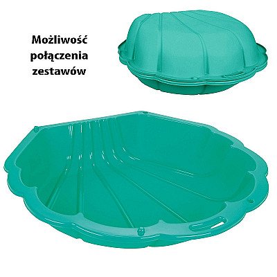 Woopie Sandbox Pool Shell Green 3in1 Kuivbassein 1 tk.